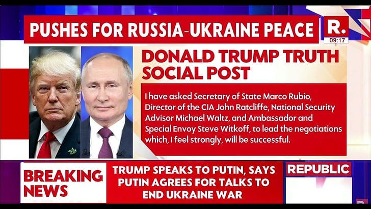 Media Appearance: Talking Ukraine War on Indian News